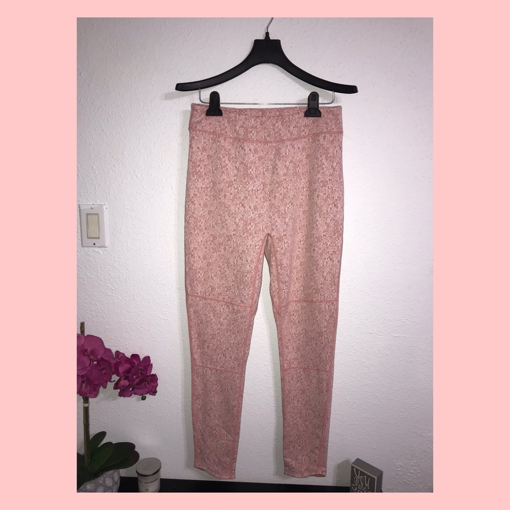 Gymshark Pink Fleur Leggings